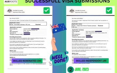 190 successful visa submisison