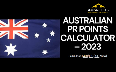 AUSTRALIAN PR POINTS CALCULATOR – 2023