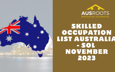 Skilled Occupation List Australia – SOL | November 4, 2023