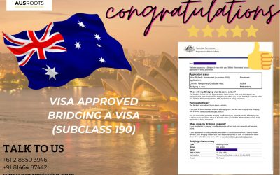 BRIDGING A VISA APPROVED SUBCLASS 190