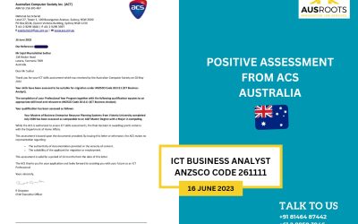 SKILLS ASSESSED FOR ICT BUSINESS ANALYST FROM AUSTRALIAN COMPUTER SOCIETY