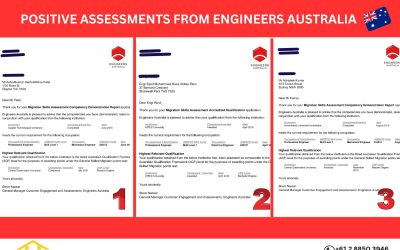 POSITIVE ASSESSMENTS FROM ENGINEERS AUSTRALIA