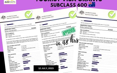 TOURIST VISA AUSTRALIA (SUBCLASS 600) GRANTED IN 48 hrs