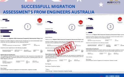 SUCCESSFULL MIGRATION SKILL ASSESSMENTS FROM ENGINEERS AUSTRALIA