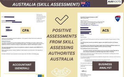 SKILL ASSSESSMENTS DONE FROM AUSTRALIAN ASSESSING AUTHORITIES CPA & ACS