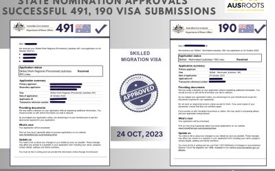 STATE NOMINATION APPROVALS & SUCCESSFUL 491,190 VISA SUBMISSIONS