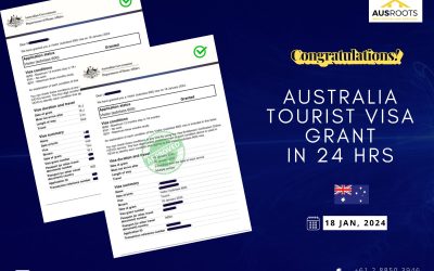 TOURIST VISA (SUBCLASS 600) GRANT IN 24 HRS