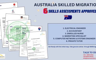 SKILLS ASSESSMENTS APPROVED FOR VARIOUS OCCUPATIONS FROM AUSTRALIAN ASSESSING AUTHORITIES