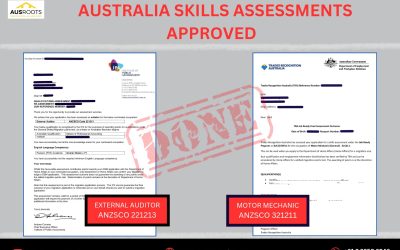 APPROVED SKILL ASSESSMENTS FROM ASSESSING AUTHORITIES AUSTRALIA